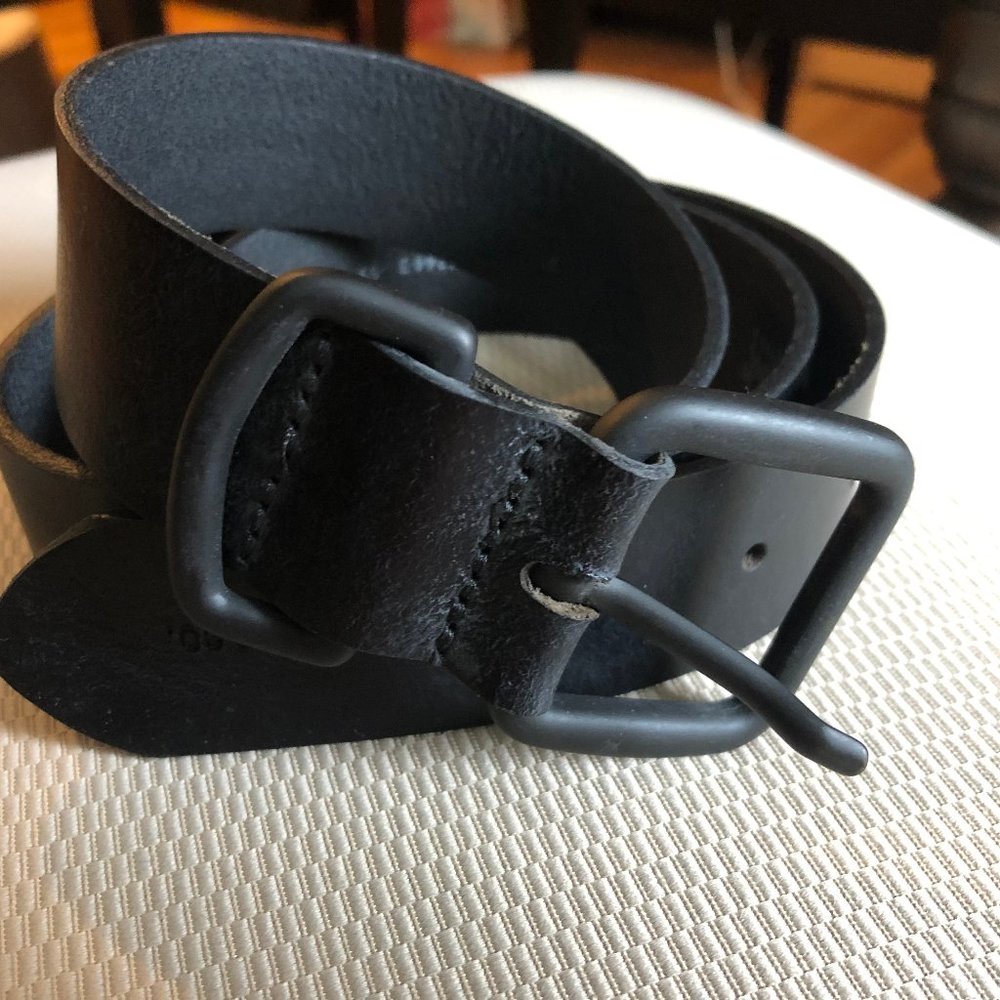 Men's Levi Strauss Black Leather Belt